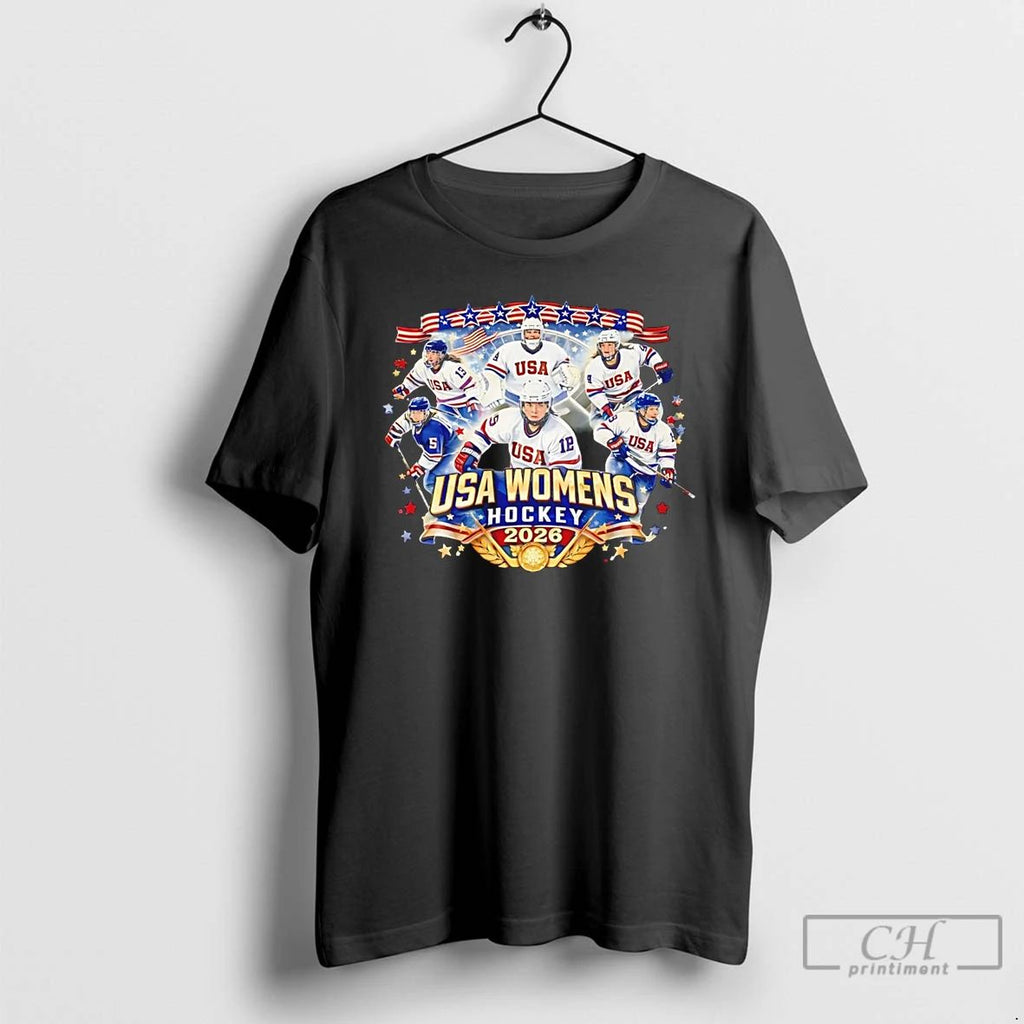 Classic Usa Womens Hockey 2026 Champions Graphic