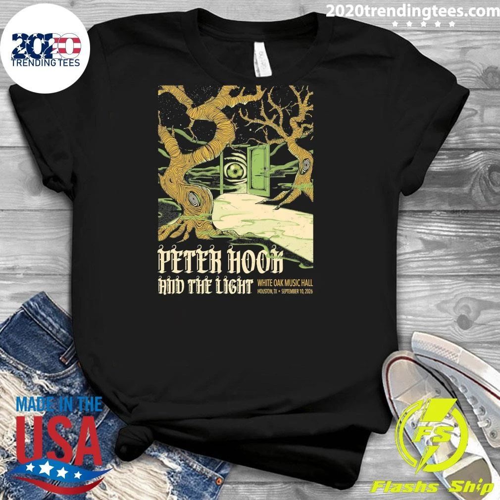 Peter Hook and The Light White Oak Music Hall Downstairs, Houston TX, September 10 2026 Shirt