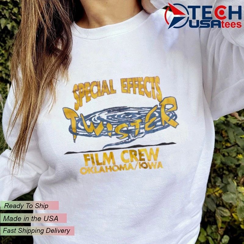 Special Effects Twister Film Crew Oklahoma or Iowa shirt