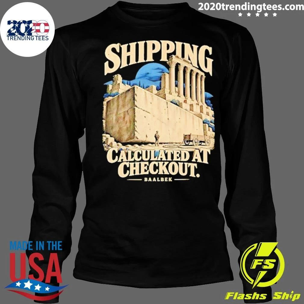 Shipping Calculated At Checkout Baalbek Shirt