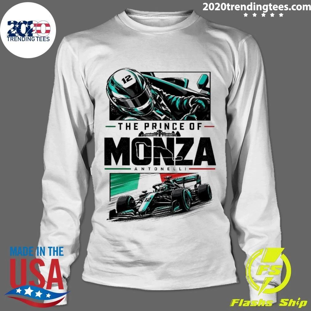 The Prince Of Monza Antonelli Graphic Shirt