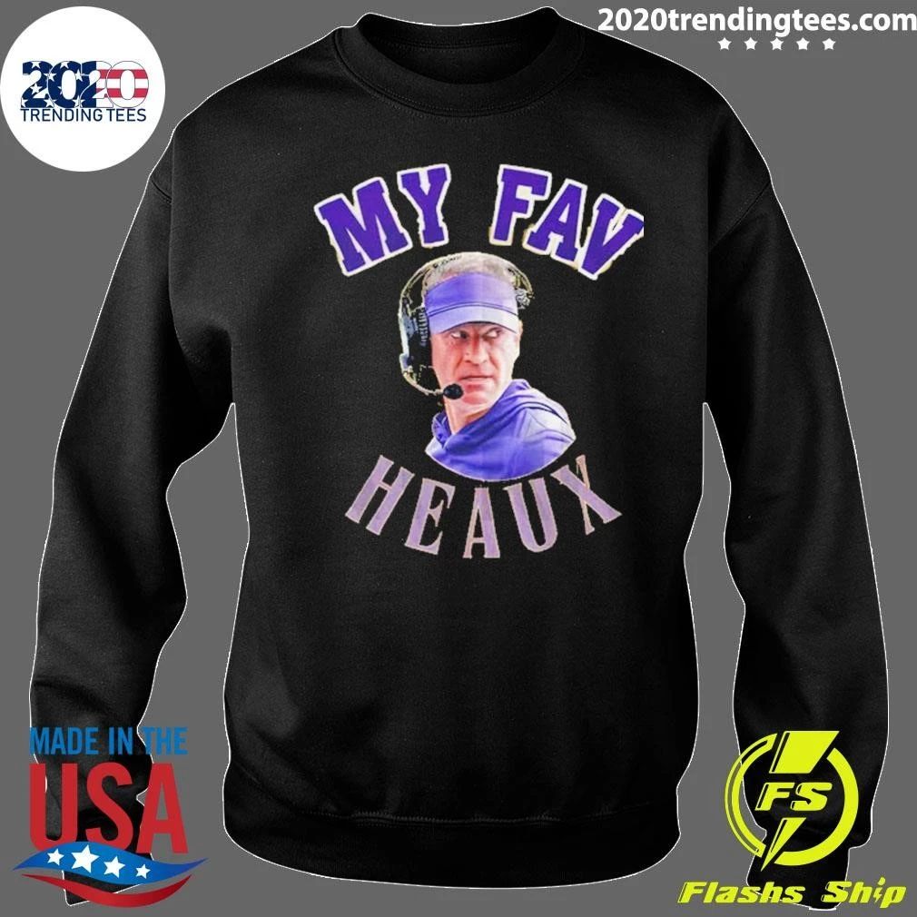 Lane Kiffin Lsu Coach My Fav Heaux Shirt