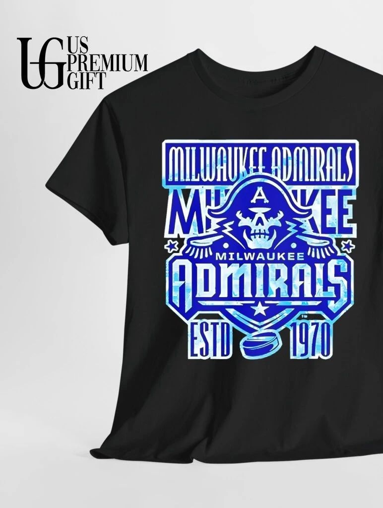 Milwaukee Admirals Estd 1970 logo shirt