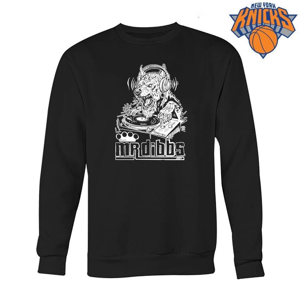 Mr Dibbs Hip Hop DJ Wolf Turntable Graphic Tee Music Fan Shirt