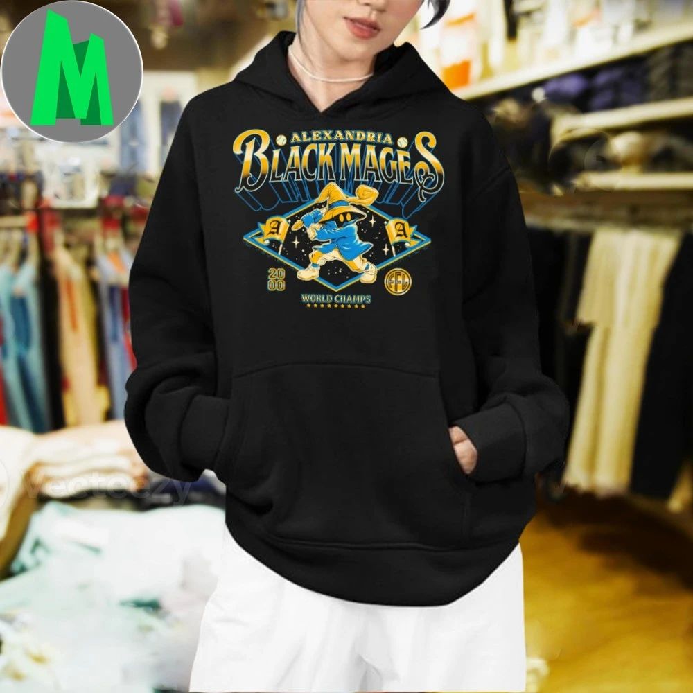 Alexandria Go Black Mages World Champs Shirt