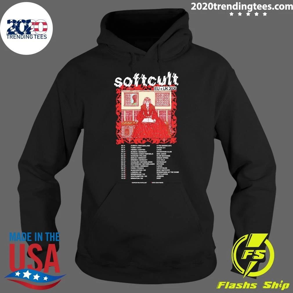 Softcult EU UK Tour 2026 Tour Shirt