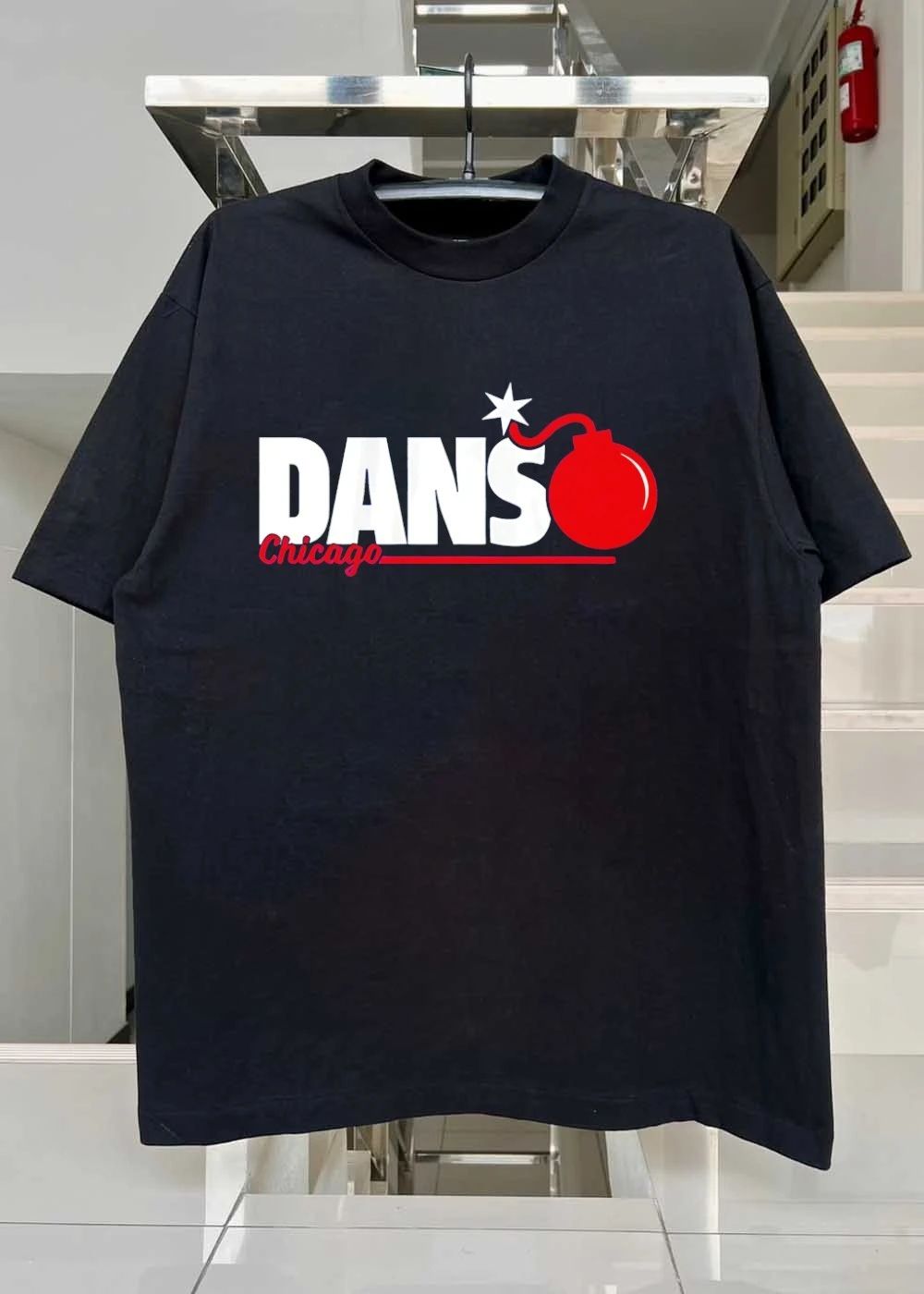 Dans Chicago Bomb Logo shirt