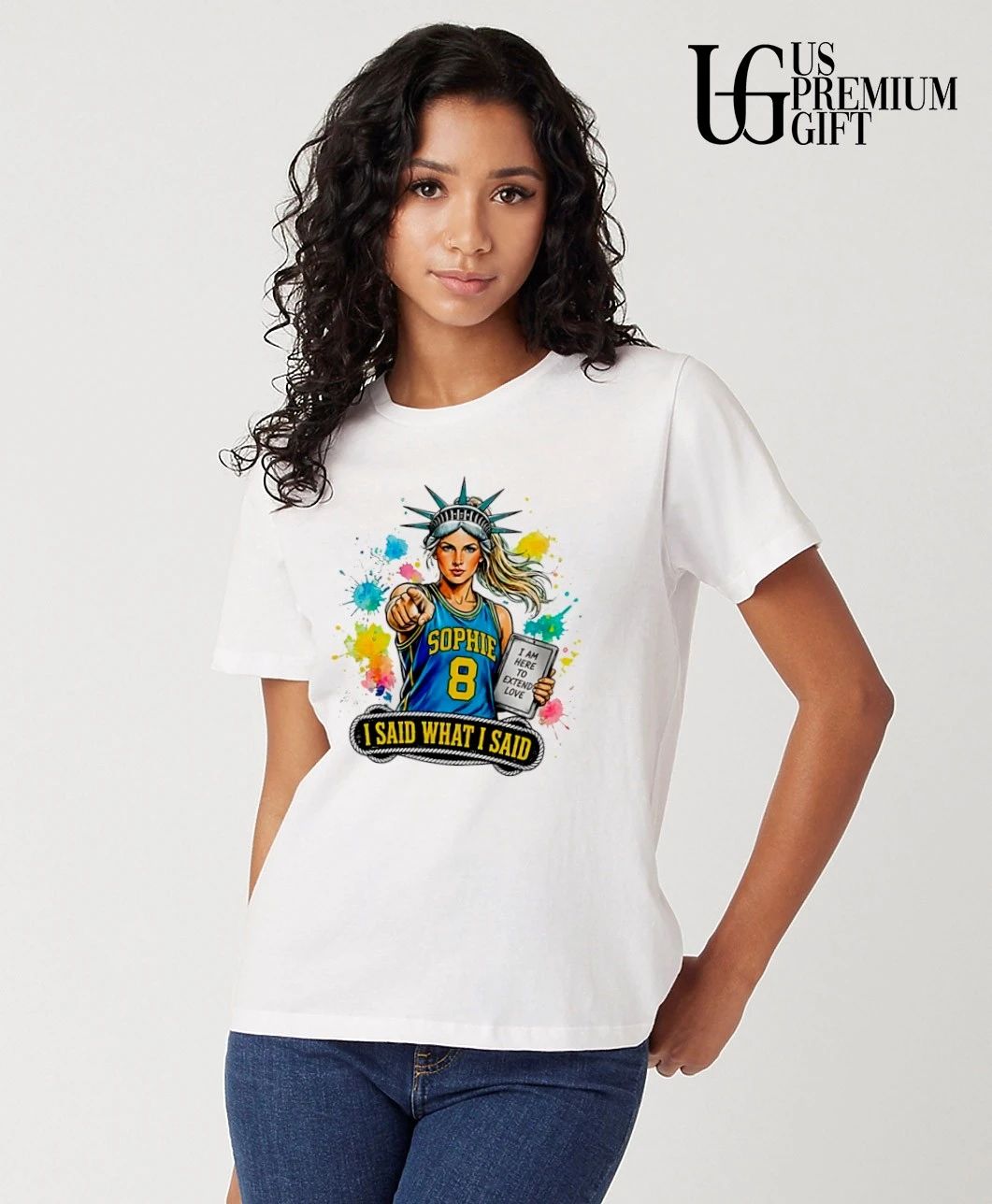 Sophie Cunningham ET Liberty I said what I said shirt