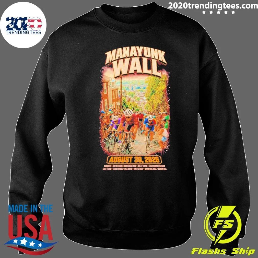 Manayunk Wall 2026 Commemorative Philadelphia Shirt
