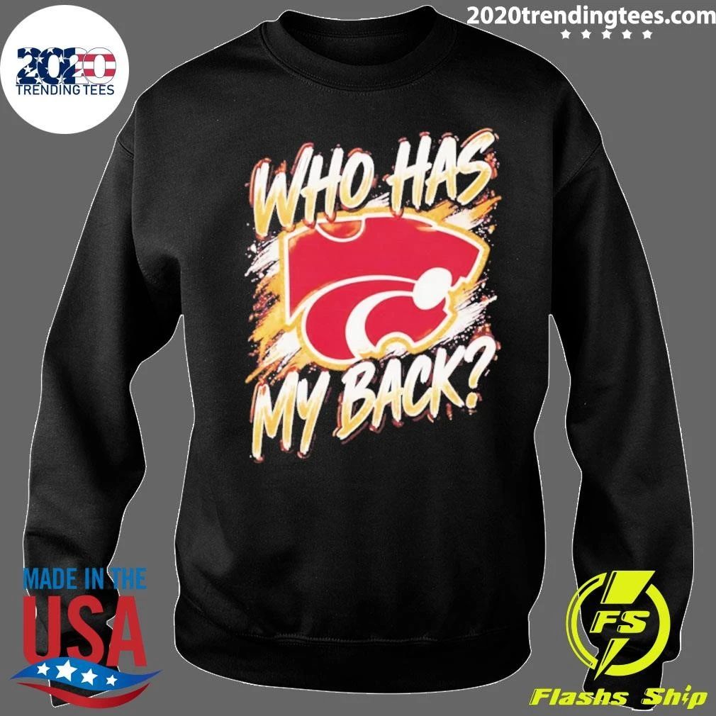 Who Has My Back Wildcat Logo Shirt