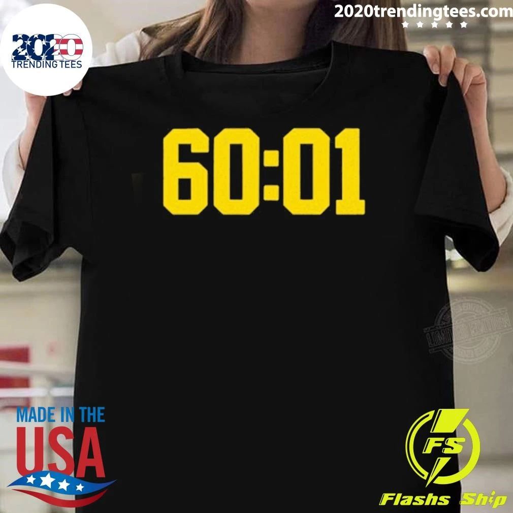 Michigan Wolverines 60 01 0 01 Second Shirt