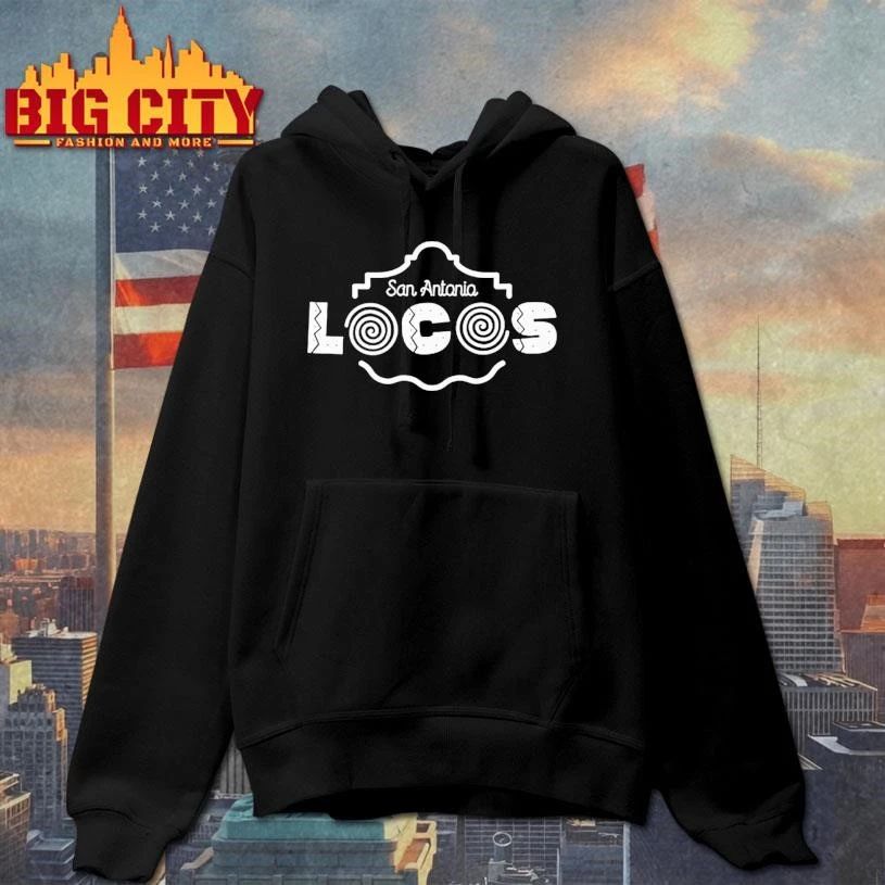 San Antonio Spurs Locos Logo By Athletelogos Graphic Shirt