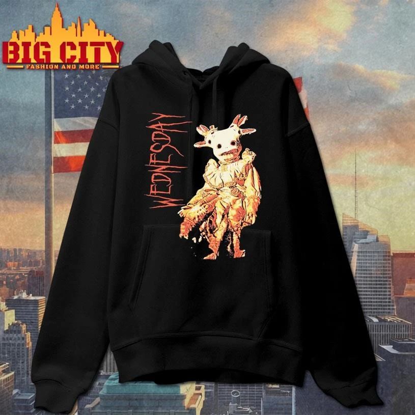 ednesday Standing Doll Scary Shirt