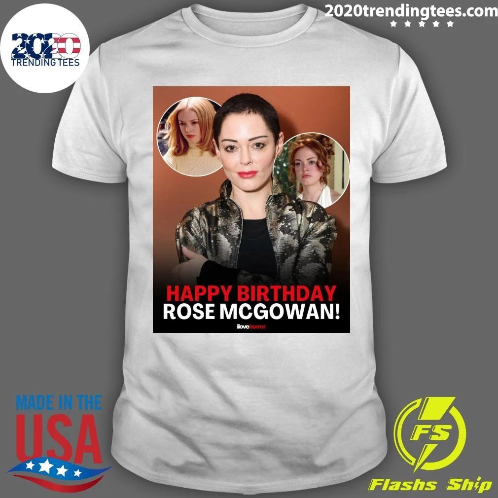 Happy 53rd birthday to Rose McGowan Shirt