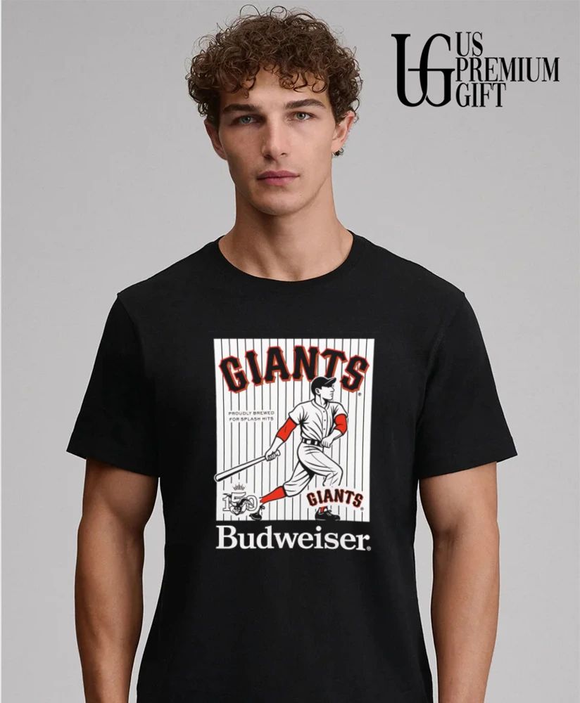 San Francisco Giants baseball 150 Years Budweiser shirt