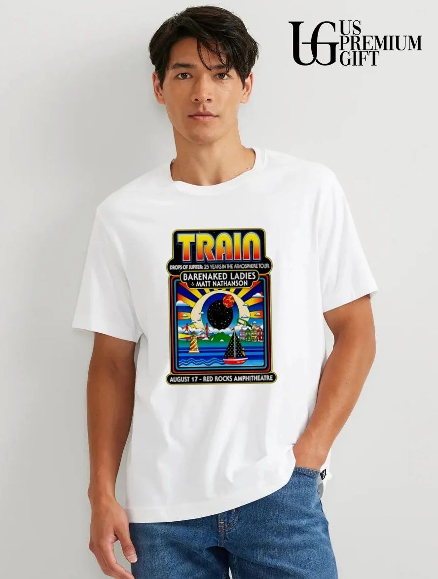 Train August 17 2026 Red Rocks Amphitheatre Morrison shirt