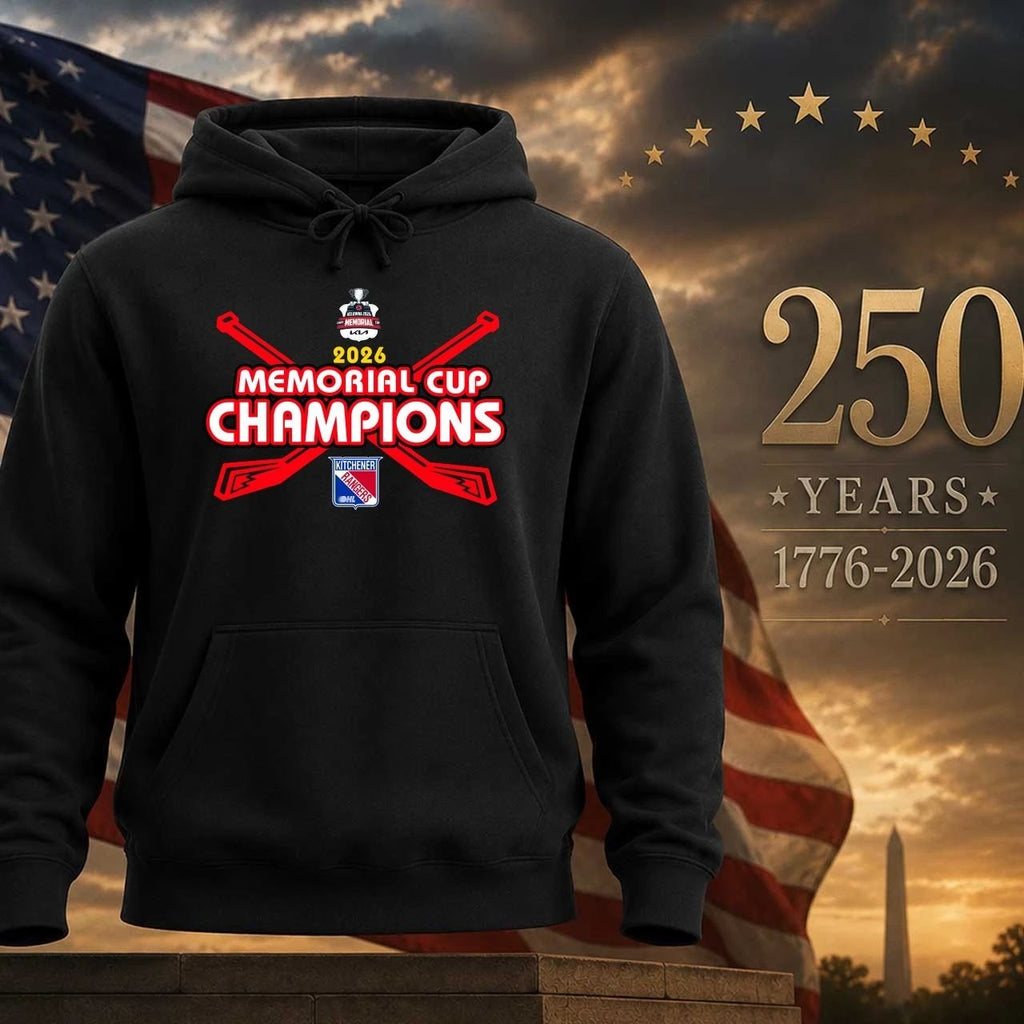 Kitchener Rangers 2026 Memorial Cup Champions Shirt Front