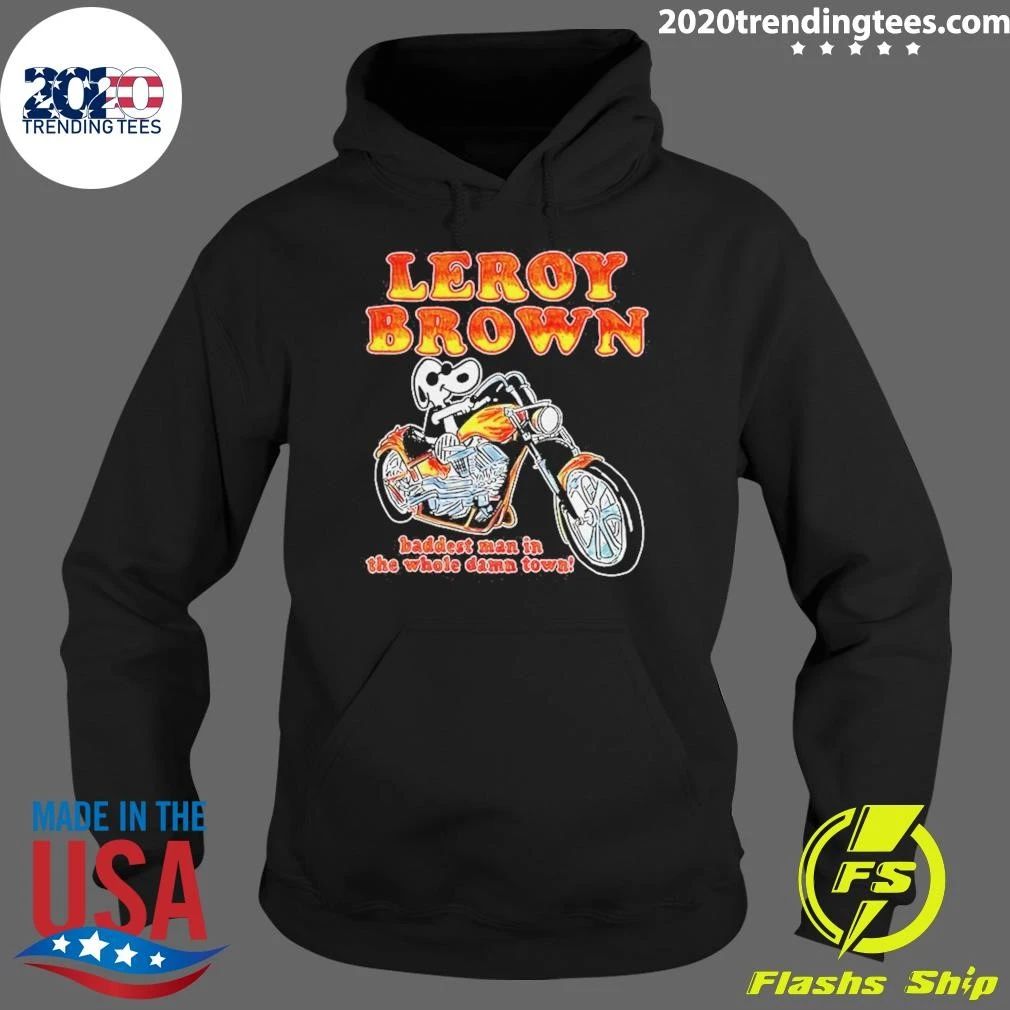 Motorbike Leroy Brown Baddest Man In The Whole Damn Town Shirt