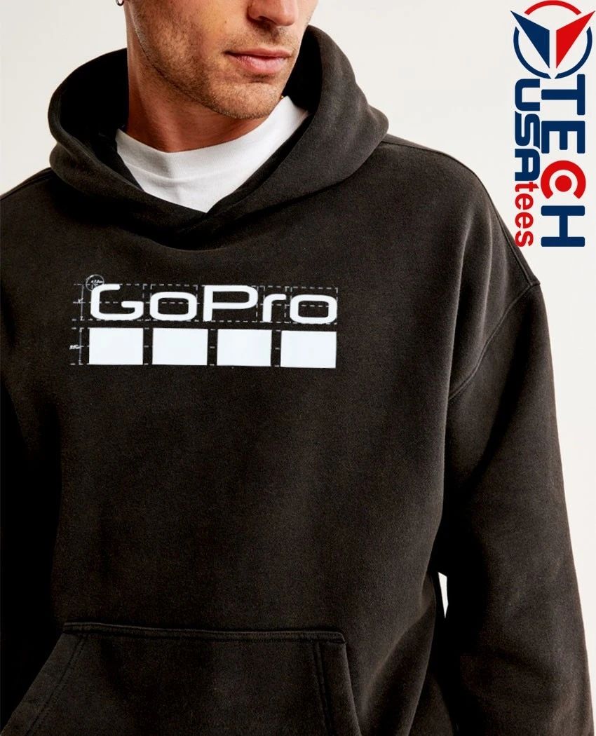 GoPro blueprint graphic shirt