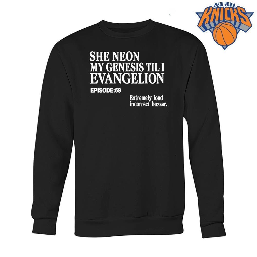 She Neon My Genesis Til I Evangelion shirt