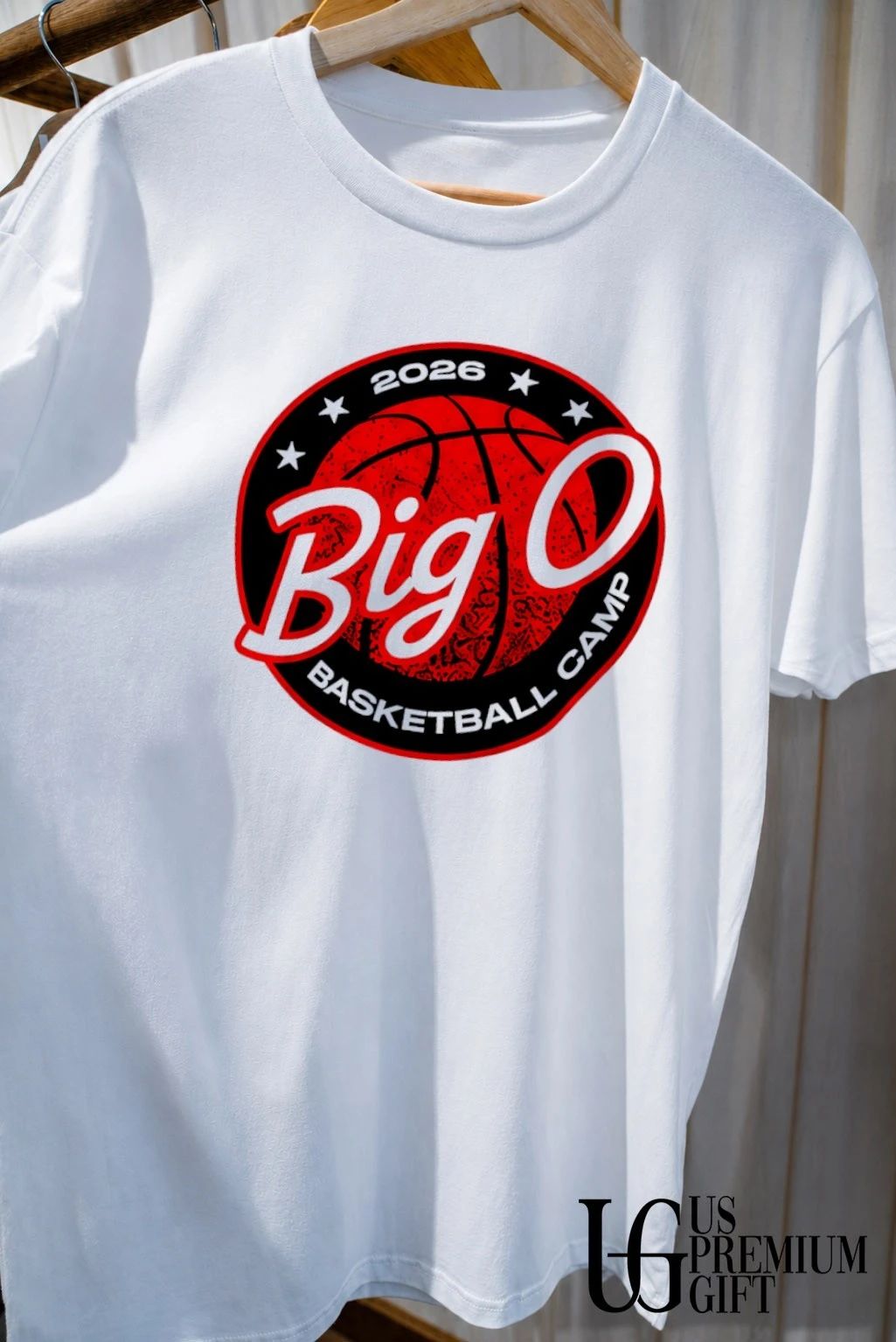 Big O 2026 Atlanta Hawks basketball Camp shirt
