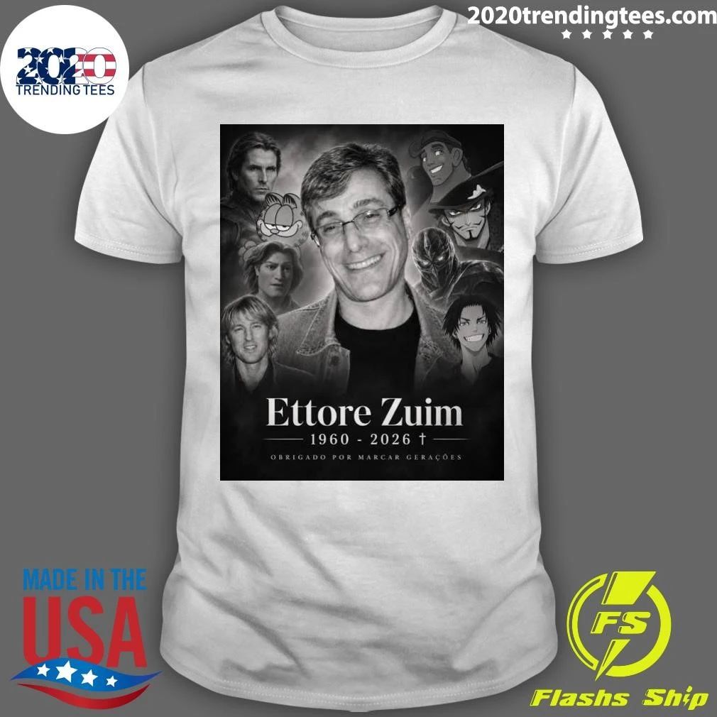 Lamenta Profundamente O Falecimento De Ettore Zuim Ettore Zuim 1960-2026 Obrigado Por Marcar Gerações Shirt
