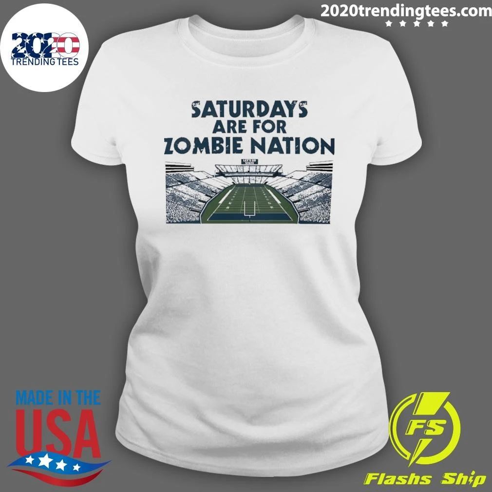 Saturdays Are For Zombie Nation Graphic Shirt