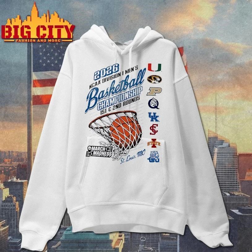 NCAA Division I Men’s Championship March Madness 2026 1st and 2nd rounds St Louis M College Basketball Shirt