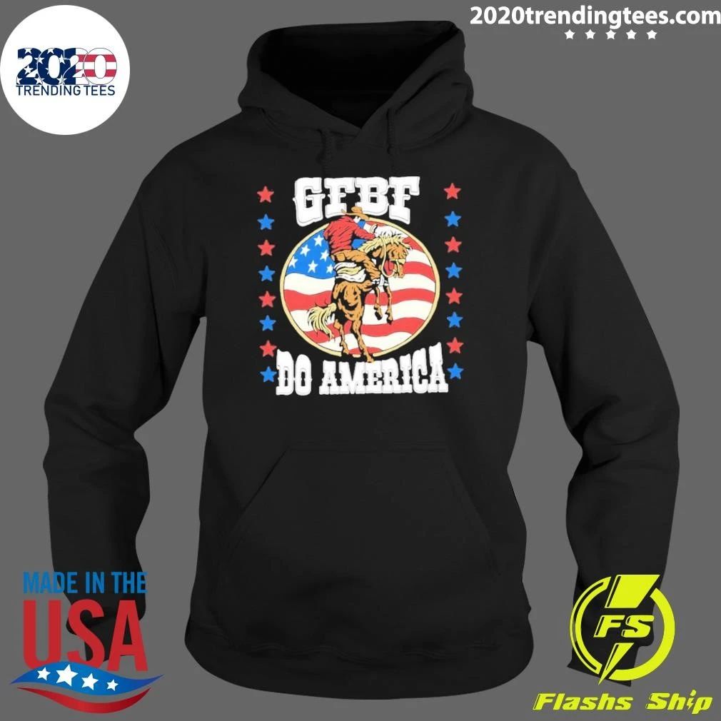 Gfbf Do America Cowboy Usa Flag Shirt