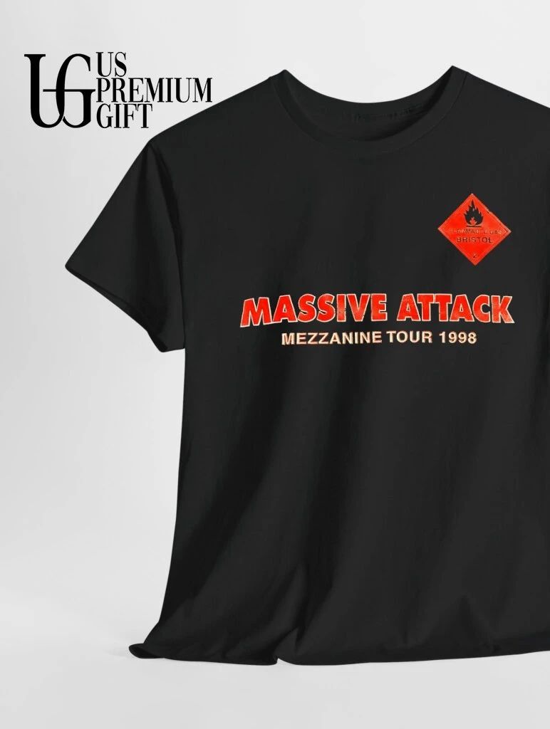 Massive Attack Mezzanine Tour 1998 shirt