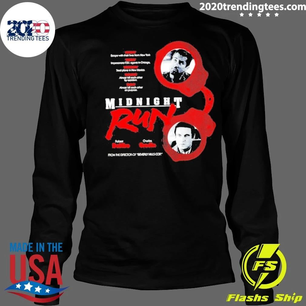 Robert De Niro Charles Grodin Midnight Run Shirt