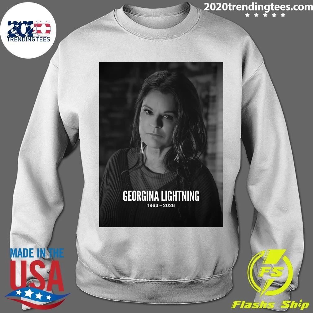 Rip Georgina Lightning 1963-2026 Shirt