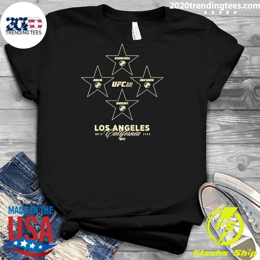 UFC 331 Stars Are Out Los Angeles California September 19, 2026 Shirt