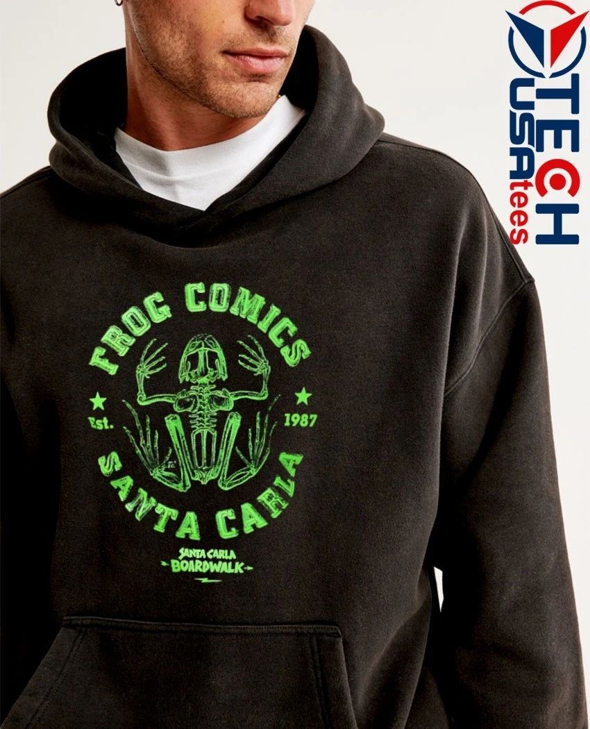 Frog Comics The Lost Boys Santa Carla Boardwalk est 1987 shirt