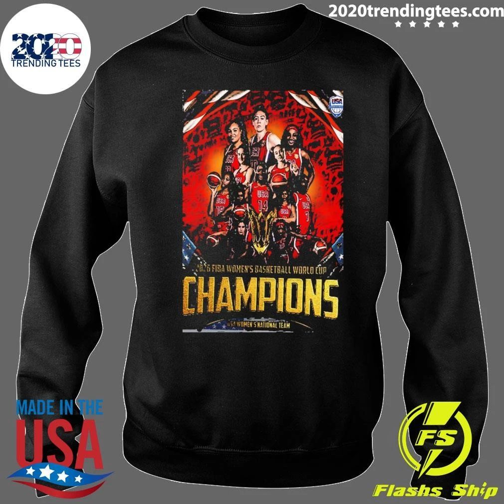 Congrats Usa Women National Team Is The 2026 Fiba Women World Cup Champions Home Decor Shirt