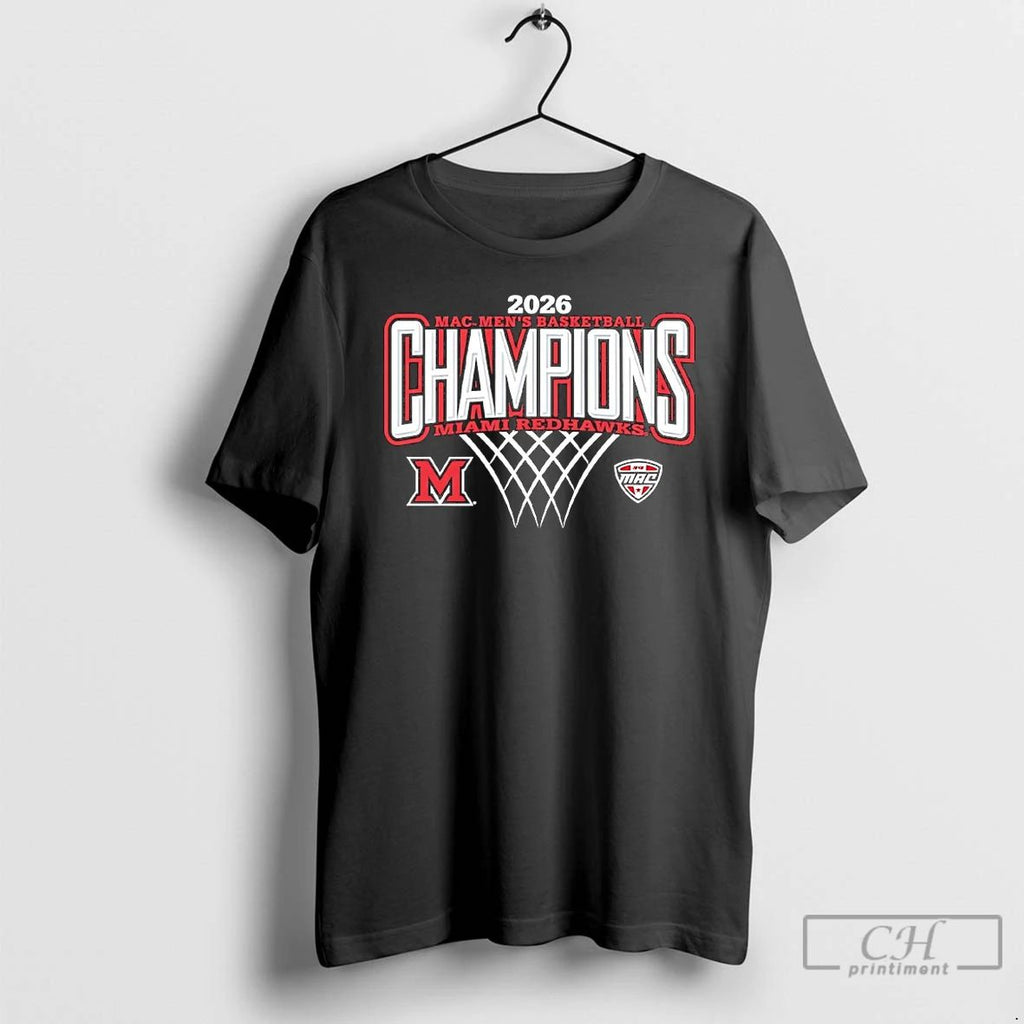 Classic Miami Redhawks 2025 Mac Mens Basketball Champions