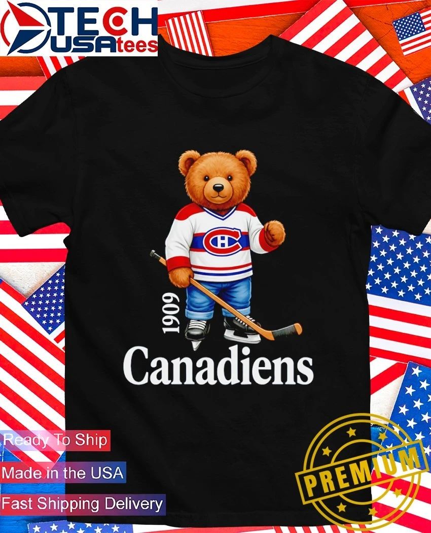 Montreal Canadiens Hockey 1909 Bear shirt