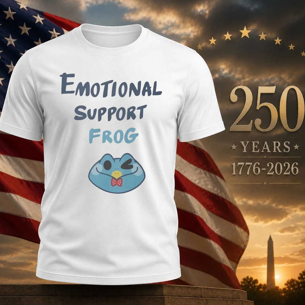 Iconic Emotional Support Frog Fizzarolli Shirt