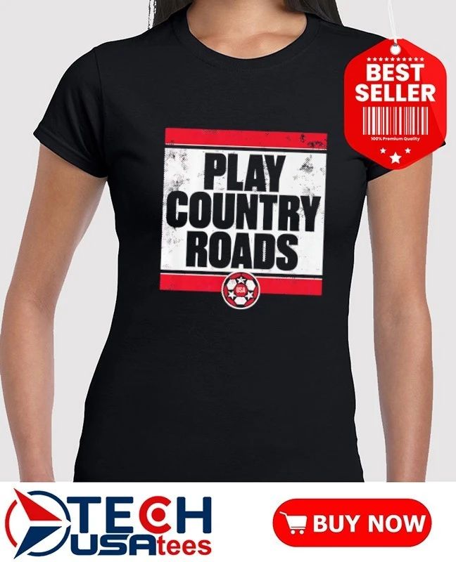 USA Soccer Play Country Roads 2026 World Cup shirt