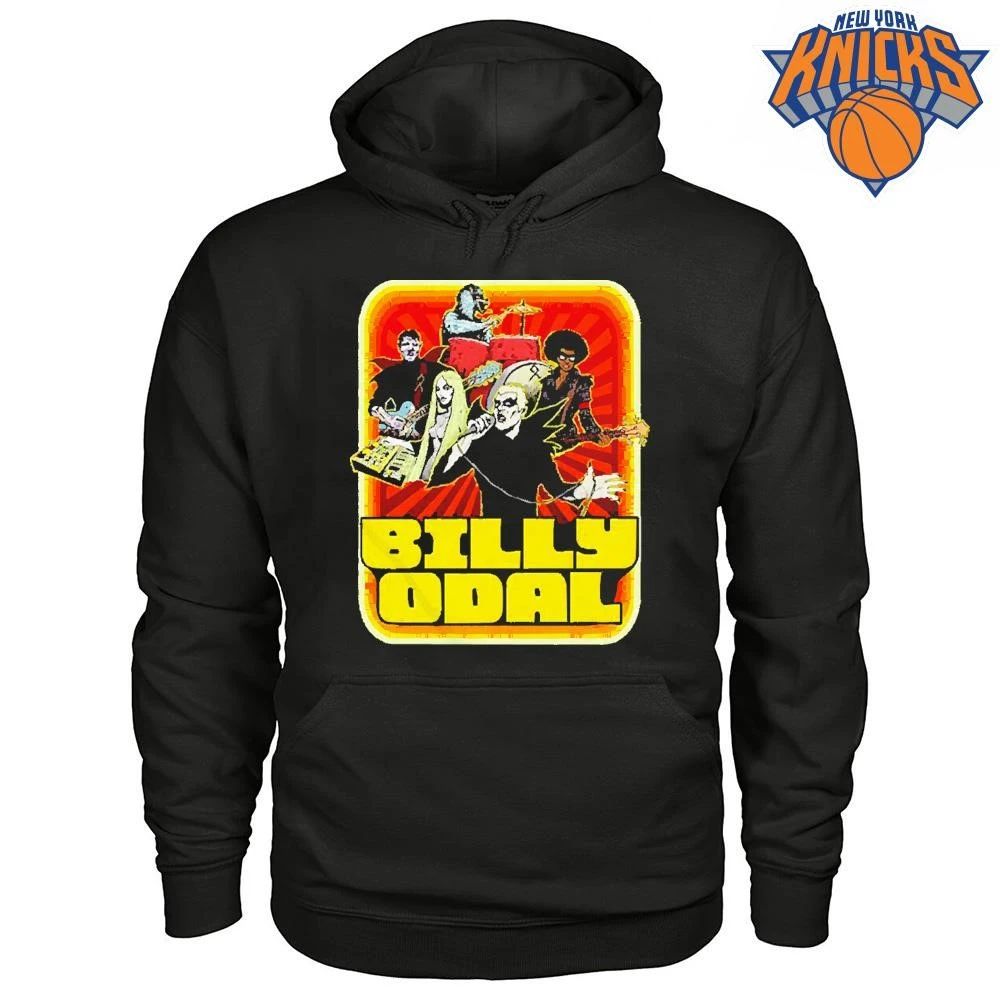 Billy Odal Retro Goth Vampire Band Halloween Rock Concert Shirt