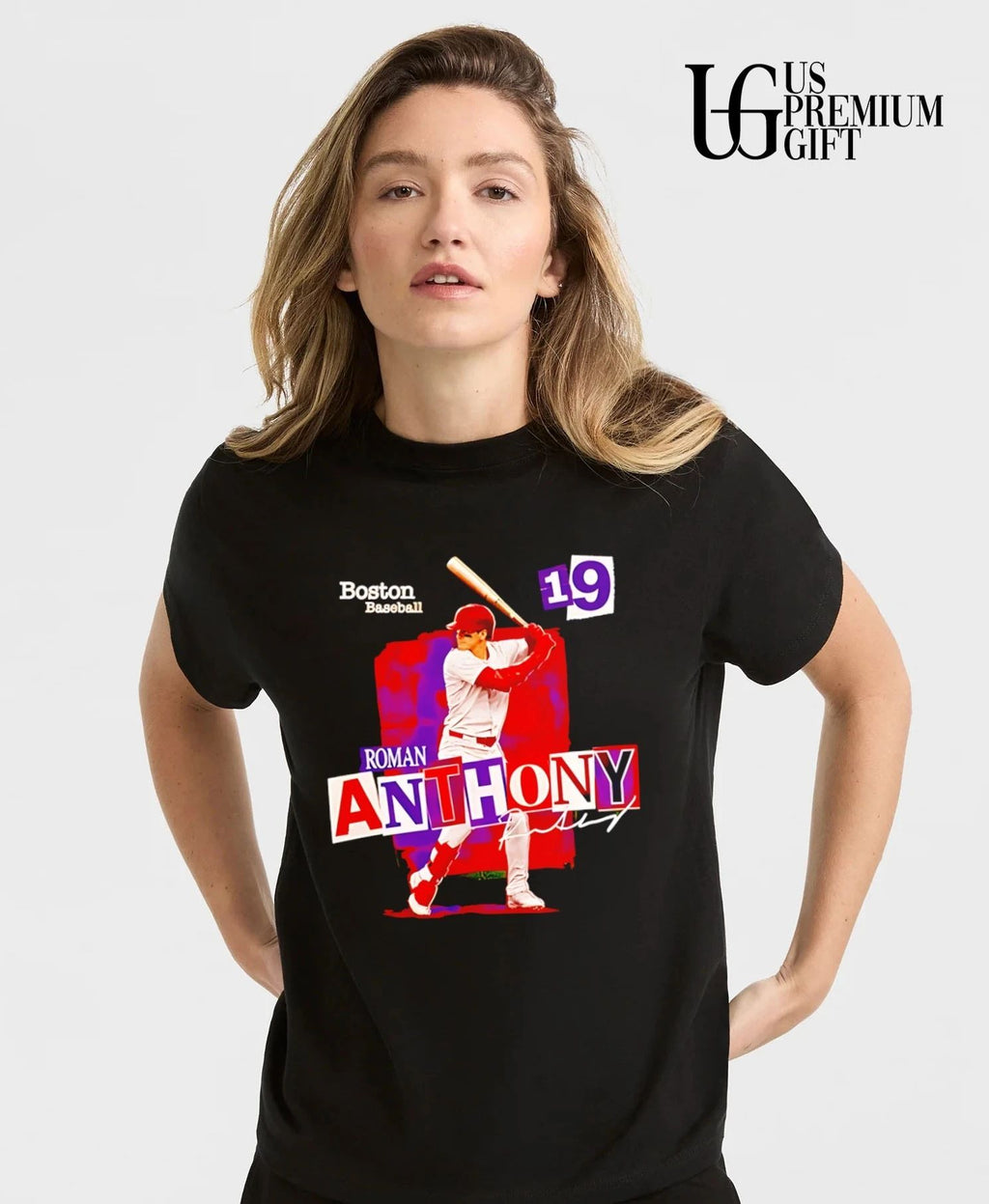 Roman Anthony No 19 Boston Red Sox signature shirt