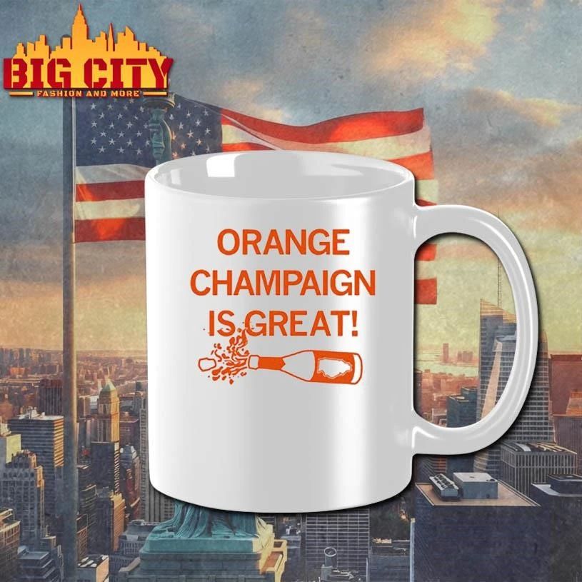 Orange champagne is great graphic shirt
