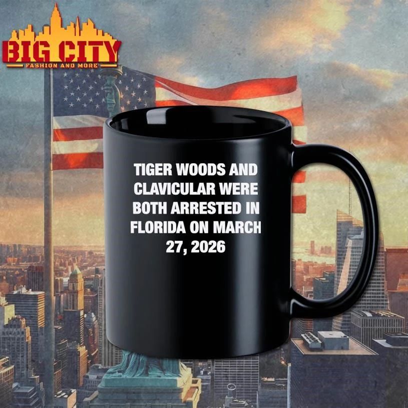 Tiger Woods And Clavicular Arrested Florida March 27 2026 Shirt
