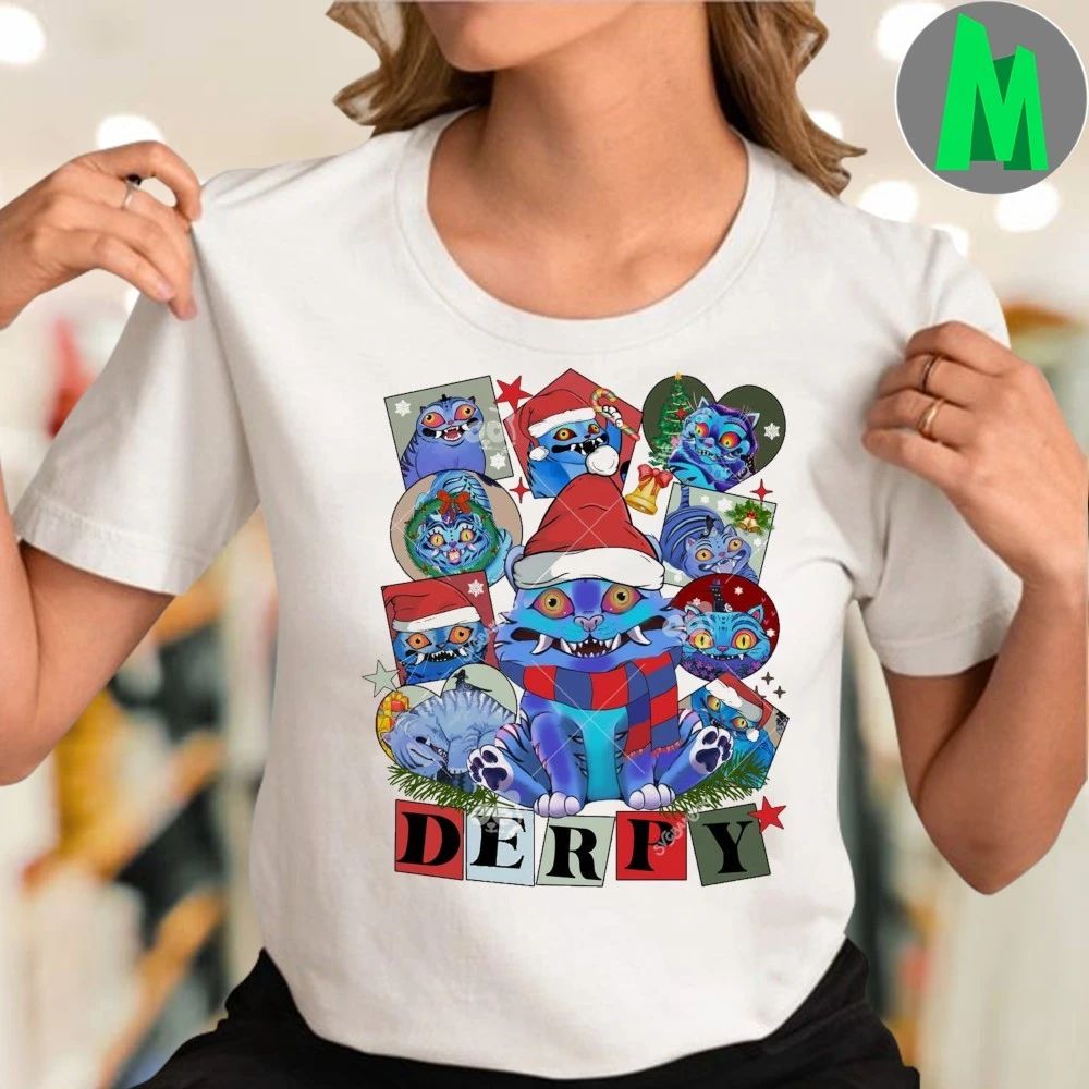 Derpy Merry Xmas Kpop Demon Hunters Tiger Derpy Shirt