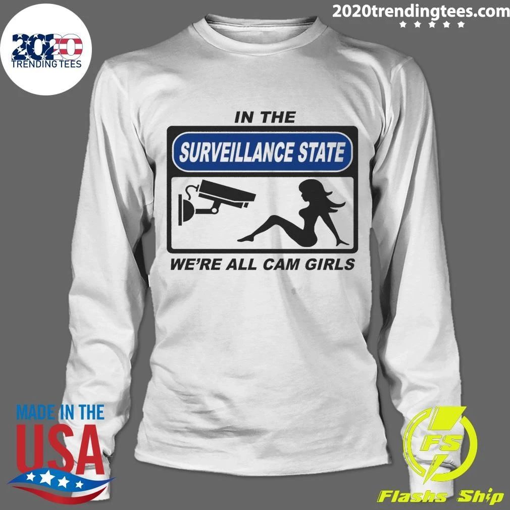In the Surveillance State We’re All Cam Girls Baby Tee Shirt