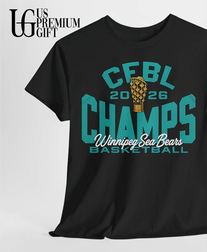 Winnipeg Sea Bears CEBL Champions Basketball Championship shirt