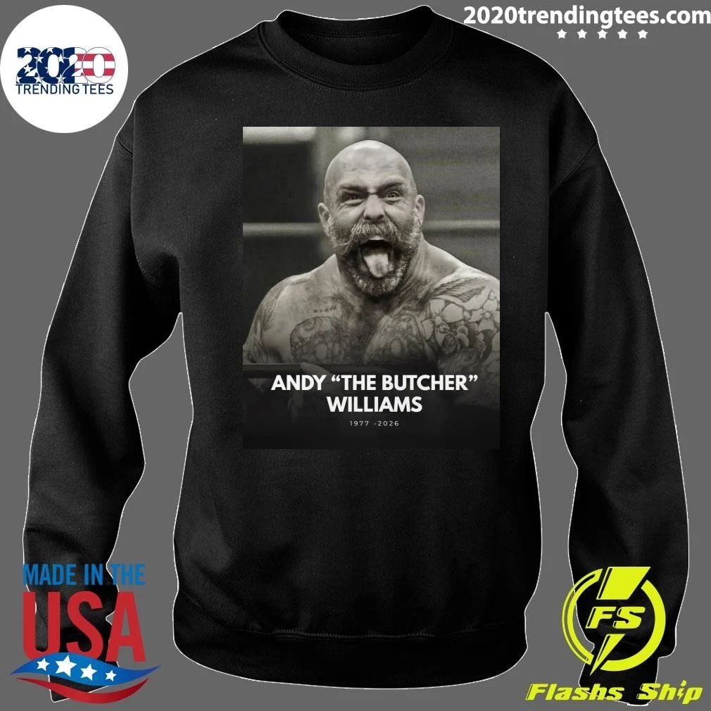 Andy The Butcher Williams 1977-2026 Shirt