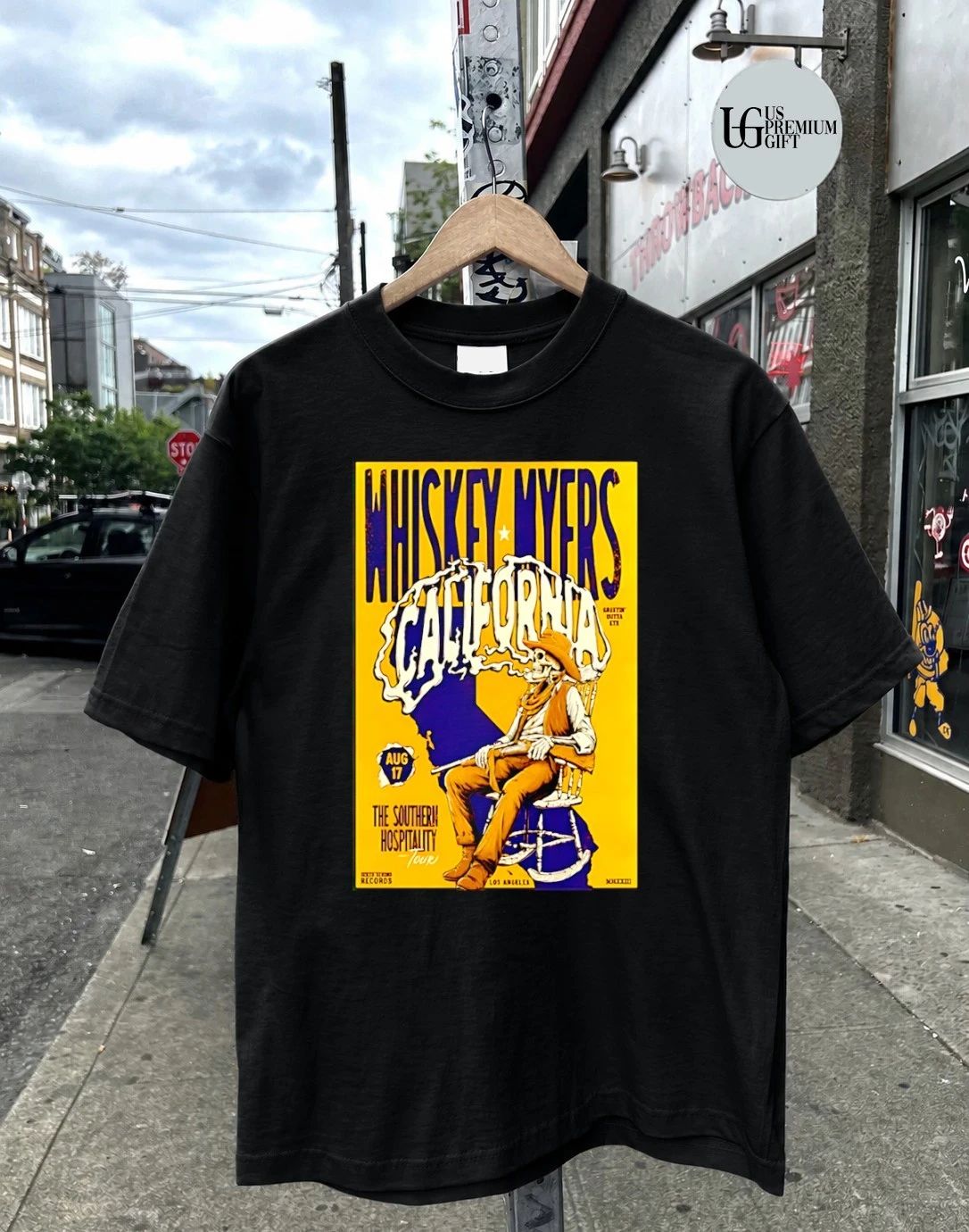 Whiskey Myers Southern Hospitality Tour 08-17-2026 Los Angeles poster shirt