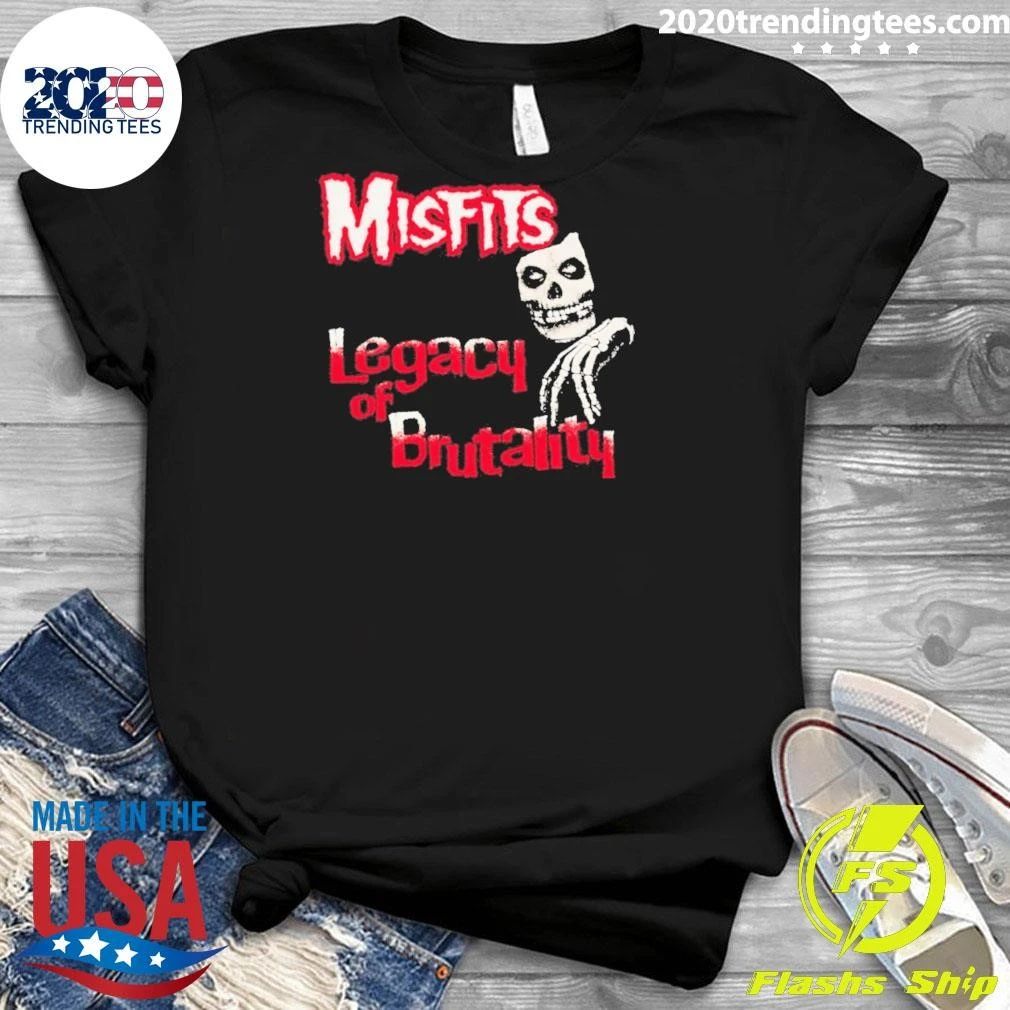 Misfits Legacy Of Brutality Punk Rock Shirt
