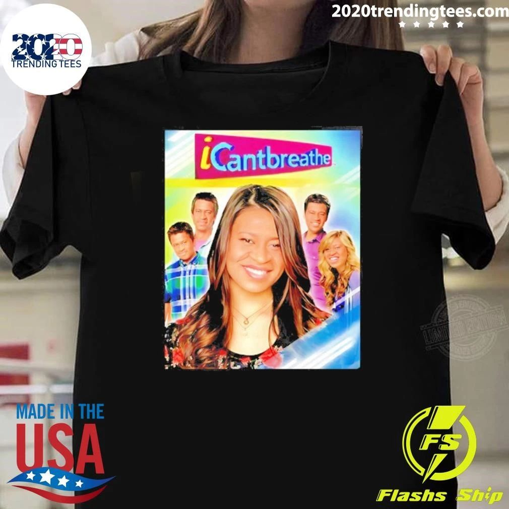 Icantbreathe Icarly Parody Television Meme Shirt